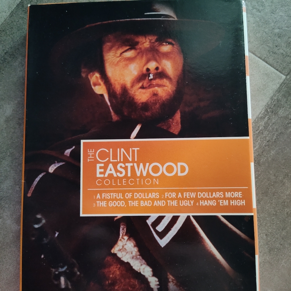 Clint Eastwood Collection DVD Set – Fistful of Dollars, Good Bad Ugly, Hang ’Em